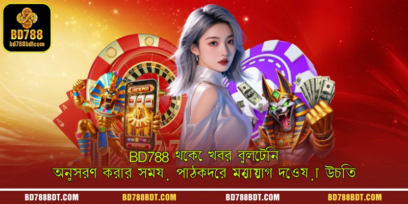BD788 থেকে খবর বুলেটিন অনুসরণ করার সময় পাঠকদের মনোযোগ দেওয়া উচিত