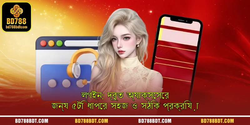 লগইন: দ্রুত অ্যাক্সেসের জন্য ৫টি ধাপের সহজ ও সঠিক প্রক্রিয়া