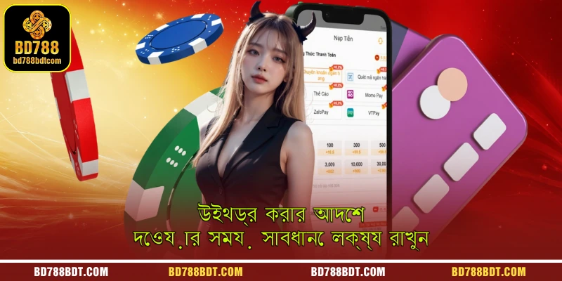 বিডি৭৮৮ এ উইথড্র করার প্রক্রিয়াটি অত্যন্ত সহজ